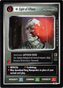 Star Trek CCG Eight of Fifteen Near-Mint/NM Common – The Borg 2001 - Picture 1 of 1
