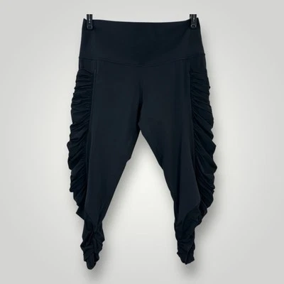 Athleta Mesh Me Up 7/8 Apretado Mujer Talla 1X Negro Atletismo Elastizado Cintura Alta Foto 1 de 4