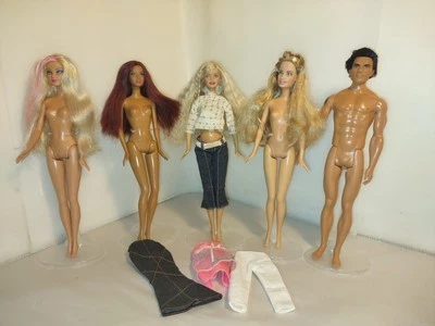 Lot 5pc. Fashion Fever Barbie Kyla Halloween Jacob Twilight And Others  - Image 1 of 4