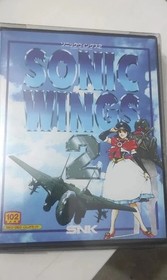 Sonic Wings 2 For Console Neo Geo Aes Case + Snk Insert