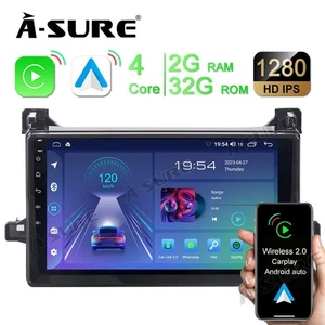 2+32GB Android 14 Car Stereo Radio For Toyota Prius 2016-2022 Carplay GPS Navi - Picture 1 of 11