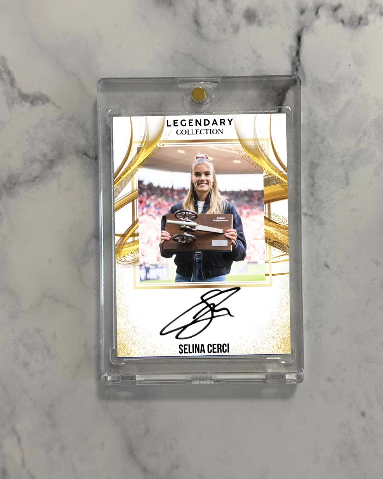 Selina Cerci Trading Card Fanart Auto Signature Autograph Collectible - Image 1 of 1