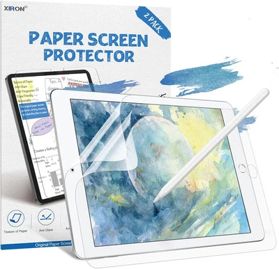 XIRON [2 PACK] Paper Screen Protector for iPad 9th/8th/7th Generation (10.2...  - Image 1 of 4