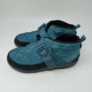 Chaco Ramble Puff Damenschuhe Stiefel Arctic Chill blau mit schwarzem Besatz Größe 9 - Bild 1 von 15