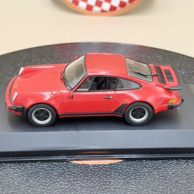 MINICHAMPS 1/43 Porsche 911 Turbo 1977 red 430069000 - Image 1 of 4