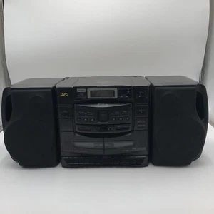JVC PC-XC50 Vintage Boombox, 6 CD Doble Reproductor de Cassette AM/FM Probado LEER - Imagen 1 de 11