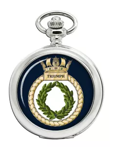 HMS Triumph, Royal Navy Pocket Watch - Picture 1 of 5