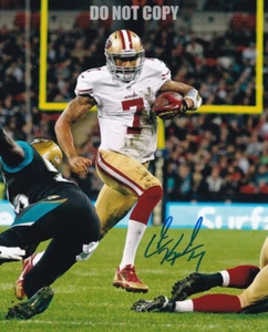 Colin Kaepernick Signed 8X10 Photo Autograph San Francisco 49ers - Picture 1 of 1