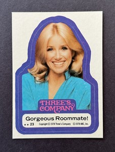 1978 Topps Three's Company GORGEOUS ROOMMATE! #23 Suzanne Somers