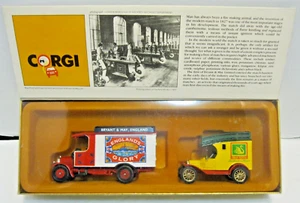 CORGI BRYANT AND MAYS THORNYCROFT AND FORD MODEL T DELIVERY VANS ***MIB*** - Picture 1 of 3
