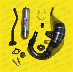Set Silenciador giannelli + Silenciador Aluminio Derbi Senda 50 R 00/09 34667HF - Imagen 1 de 1