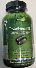 Irwin Naturals UP Strength & Size 60ct exp2025  #5871