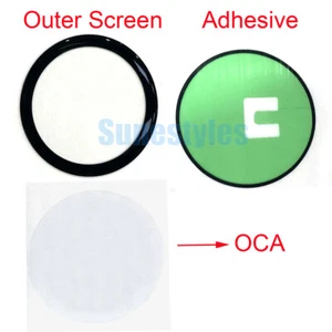 New Front outer Screen Glass Panel For Samsung Galaxy Watch Active 2 40mm 44mm - Picture 1 of 1
