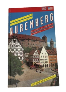 Nuremberg City Map Guide 81 Color Photos Kaiserburg Old Town Churches Museums - Imagen 1 de 7