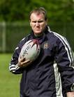 Wigan Rugby League Coach Stuart Roper During A Training Session, - Old Photo