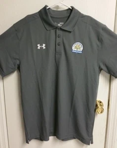 CAMISA DE HOMBRE UNDER ARMOUR TALLA M GRIS ENGRANAJE TÉRMICO POLO MANGA CORTA NUEVA CON ETIQUETAS - Imagen 1 de 7