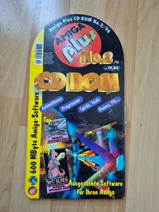 ✅ AMIGA plus No. 2/96 CDROM CD ⭐ Commodore Amiga 500 ⭐ sehr guter Zustand ⚡ - Afbeelding 1 van 3