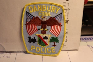 police patch  DANBURY POLICE CONNECTICUT - Picture 1 of 1