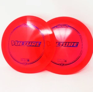 Set of (2) Discraft Elite Z Vulture 173-4g Red Discs FREE SHIPPING 3 - Picture 1 of 1