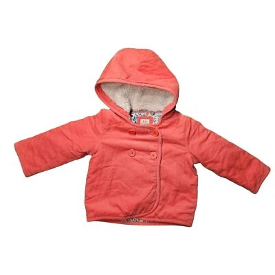 Chaqueta con Capucha Sweet Forrada Baby Boden Talla 6-12M 68 74 Rosa Foto 1 de 3
