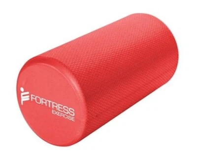 Fortress Round Foam Roller (30x15cm) w/ Exercise Chart - Physio Pilates Gym - image 1 of 4
