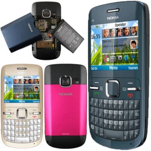 Nokia C Series C3-00 C3 (2010) Odblokowany GSM 850/900/1800/1900 FM 2MP WIFI - Zdjęcie 1 z 21