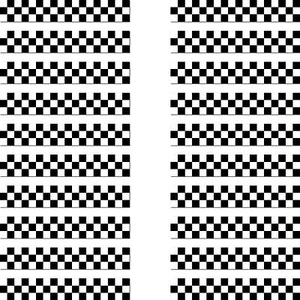 20 Aufkleber 6,5cm schwarz Racing Streifen Modellbau Ministicker 4061963009703 - Bild 1 von 1