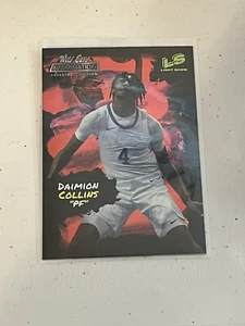 Daimion Collins Rookie 2022 Wild Card Allumination Light Show Red #LS-2 (Mint) - Picture 1 of 2