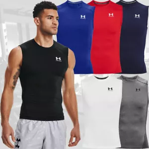 Under Armour Herren UA HeatGear Kompressionshemd, ärmellos, Tank Top 1361522 - Bild 1 von 15