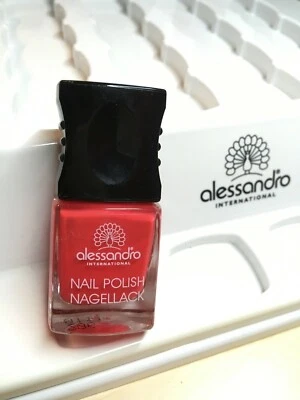 Alessandro Nagellack Nail Polish 10 ml NR. 206  Feuer - ROT - unbenutzt und OVP - Bild 1 von 2