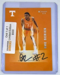 Chaz Lanier Autographed Limited Addition 1 of 1 One Series - Picture 1 of 2