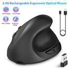 Ergonomic Vertical Optical Mouse Upgrade Mice for PC Computer Laptop Wireless