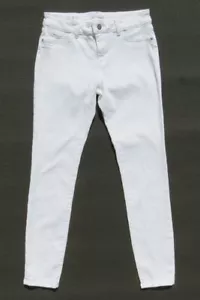 179 $ DL1961 US S 28 6 weiße Denim FLORENCE Intasculpt Skinny Jeans mittlerer Aufstieg EUC - Bild 1 von 5