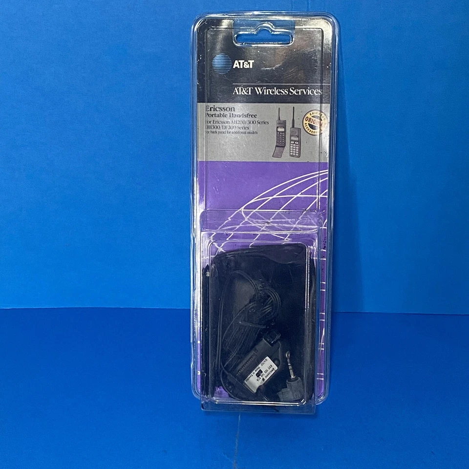 Ericsson Portable Handsfree LEEL559 For AH200 / Pro DH300 / DF300 Etc 1996 Vtg - Image 1 of 4