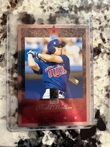 1997 Donruss Elite Card Minnesota Twins Todd Walker #121 - Bild 1 von 1