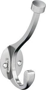 H5546526 | Adare Double Prong Decorative Wall Hook | Polished Chrome Hook for... - Picture 1 of 1