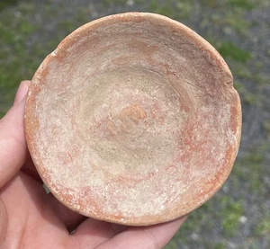 Ancient Pre-Columbian Terracotta Bowl Pottery Artifact Aztec / Mayan Mesoamerica - Picture 1 of 10