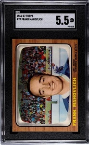 1966-67 Topps Hockey #77 Frank Mahovlich SGC 5.5 EX+  CENTERED!! - Picture 1 of 2