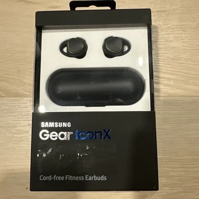 全新 - 三星 Gear Icon X SM-R150 蓝牙耳麦 耳塞 黑色 2018 — 第 1/3 张图片