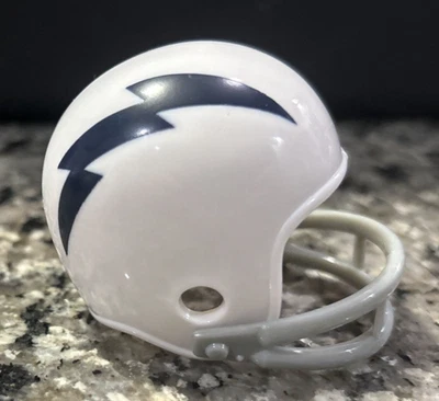 San Diego Chargers Mini Helmet 2-Bar Riddell 2” Pocket Pro Throwback - Image 1 of 4