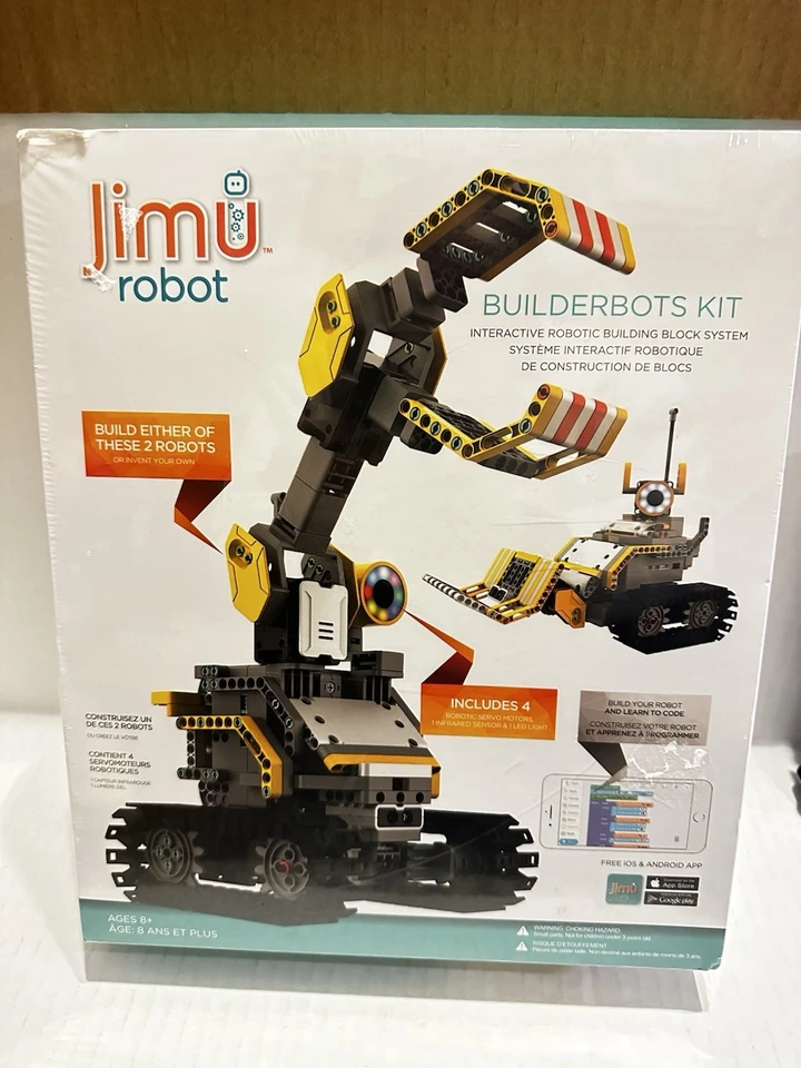 UBTECH JIMU Robot Builderbots KIT Interactive Robotic Build System NEW Sealed - Image 1 of 4