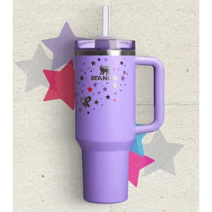 Stanley Purple Olivia Rodrigo Tumbler Flowstate Purple Quencher 40 Oz NEW in Box - Picture 1 of 4
