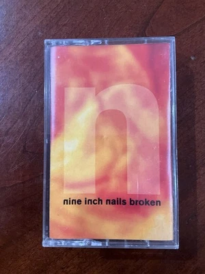 Nine Inch Nails Broken, 1992 Interscope Records Cassette Tape EX Cond. EUC - Image 1 of 4