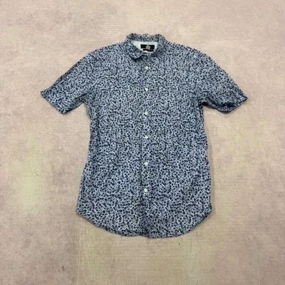 Camisa masculina manga curta estampada floral slim fit Diesel - Imagem 1 de 4