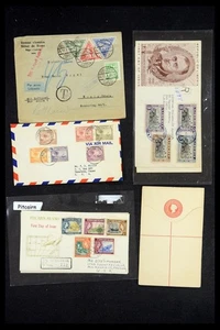 Briefmarkensammlung WELTWEIT 1860-1950 Hüllen FDC viele Länder - Bild 1 von 12