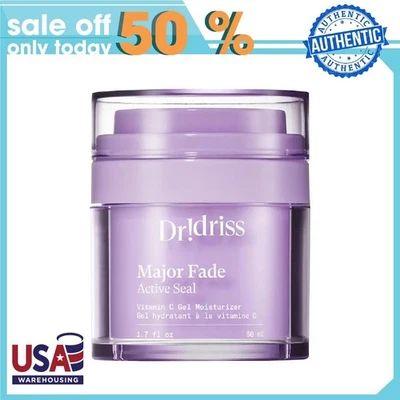 Gel hidratante Dr. Idriss Major Fade Active Seal mancha oscura vitamina C (1,7 oz) Foto 1 de 4