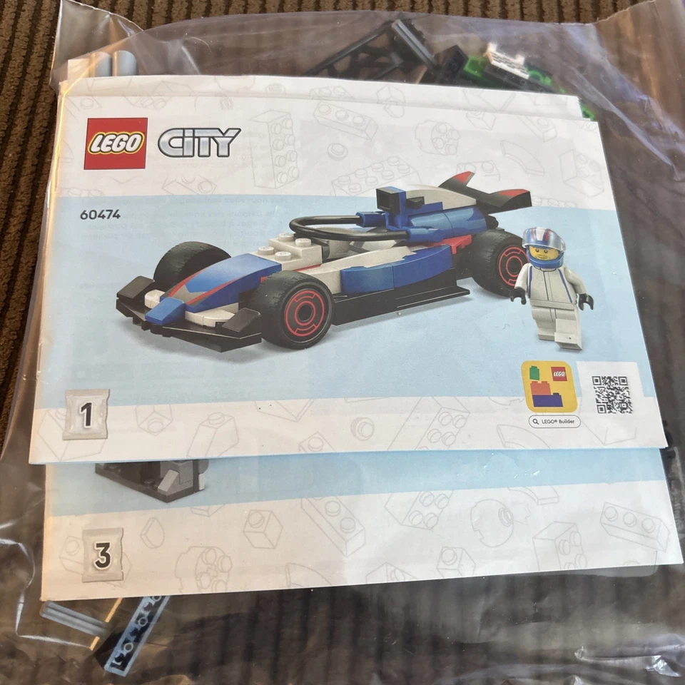 LEGO City: F1 Grid con coches de carreras Vcarb y Sauber (60474)(NUEVO)(SELLADO) Foto 1 de 2