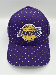 Cappello snapback Mitchell and Ness Los Angeles Lakers a pois professionale NBA - Foto 1 di 11