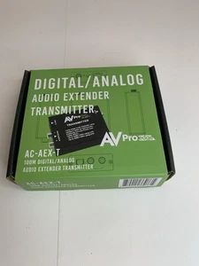 Extensor de audio AVPro Edge AC-AEX-T - TRANSMISOR 100 M digital/analógico - Imagen 1 de 4