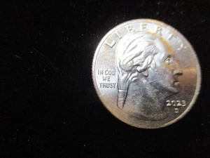 “In Cod We Trust” D Mark - Jovita Idar Quarter Die Error 2023 - Picture 1 of 6